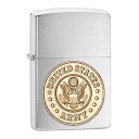 ZIPPO U.S.ARMY エンブレム クローム 280A