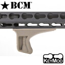 BCM フォアグリップ KAG キネスティック アングルドグリップ KeyMod用 フラットダークアース 米国製 Bravo Company Manufacturing ブラボーカンパニーMFG アメリカ製 Made in USA アングルフォアグリップ ハンドストップ ラバーグリップ ハンドガン カスタムパーツ