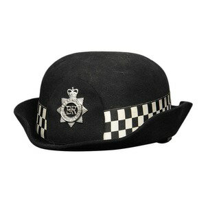 【中古】イギリス警察 放出品 ヘルメット 女性用 ロンドン警視庁 警察官 [ 警官用 / Mサイズ ] 英国 POLICE ポリス ポリスグッズ 警察ハット 警察帽子 巡査 タクティカルヘルメット コンバットヘルメット ミリタリーヘルメット 払い下げ品 作業用ヘルメット