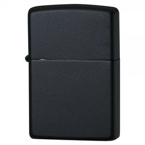 ZIPPO マットブラック 218 レギュラーサイズ | ジッポー オイルライター シンプルデザイン オーソドッ..