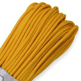 ATWOOD ROPE タクティカルコード 30m エアフォースゴールド アトウッドロープ 紐 靴ひも 靴紐 air force gold ナイロンコード