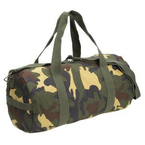 ロスコ 帆布・キャンバスバッグ メンズ ROTHCO ダッフルバッグ 19インチ キャンバス製 [ ウッドランド ] ロスコ Canvas Shoulder Duffle Bag ボストンバッグ ミリタリーバッグ 旅行 サバゲー ドラムバッグ スポーツバッグ