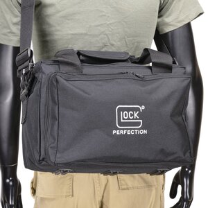 GLOCK レンジバッグ 4ピストル 公式アイテム AP60219 グロック ナイロンバック ショルダーバッグ GLK-CAS-AP60219 ミニボストンバッグ ピストル用バッグ ピストルバッグ シューティングバッグ ギアバッグ