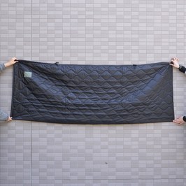 Rothco ポンチョライナー G.I.タイプ リップストップ生地 [ ブラック ] シュラフザック スリーピングバッグ シュラーフザック 封筒型 マット