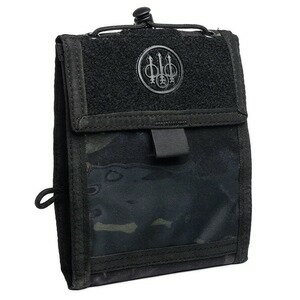 BERETTA トラベルポーチ 旅行用 パスポート収納 ネックストラップ付き マルチカムブラック ベレッタ Travel Pouch MultiCam Black MCBK パスケース 小物 カード 地図 小銭 紙幣 鍵 貴重品 携帯 旅券