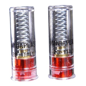 OMNIAPLAST スナップキャップ 20ゲージ 20番 クラシック 散弾 空撃ちケース 2個 空撃用 ダミーカート ダミーラウンド銃 ショットガン 空撃ケース ダミー弾 空撃ち弾 スナップキャップス スナップキャップ弾 ダミーカートリッジ フェイク弾 練習用カートリッジ 練習弾