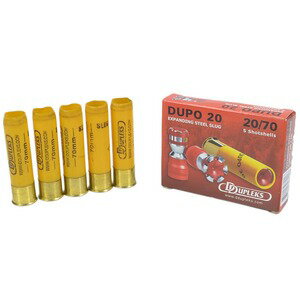 D DUPLEKS 空薬きょう 20ゲージ DUPO20 5個セット 箱付き デュプレックス 20g デュポ20 20番 20G 空薬莢 散弾 ショットシェル