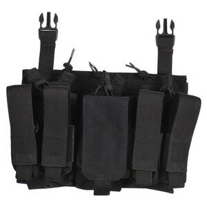 CONDOR ライフル&ハンドガン兼用 リーコンマグポーチ12本収納 VAS対応 [ ブラック ] オプションパーツ ..