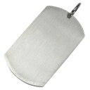 ステンレス製 ドッグタグプレート 厚さ3mm 認識票 ドックタグ 識別票 Dog Tag ドッグタグ DOG TAG つやあり 艶あり つやなし メンズアクセサ...