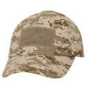 Rothco タクティカルオペレーターキャップ Tactical Operator Cap 9362 [ デザートデジタルカモ ] ベースボールキャップ ロスコ CAP マリーンキャップ 野球帽 メンズ ワークキャップ ハット ミリタリーキャップ 帽子 通販 販売 シンプル 無地 軍用 ミリタリー