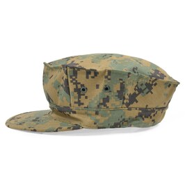 Rothco マリンキャップ リップストップコットン [ Mサイズ / ウッドランドデジタル ] 5639 海兵隊 六角帽 ピクセルデザート