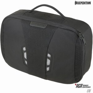 マックスペディション LTB アメニティポーチ 収納バッグ [ ブラック ] MAXPEDITION トイレタリーバッグ トラベルポーチ 旅行ポーチ バスルームポーチ 洗面用具入れ 収納ポーチ 吊り下げバッグ フック付き 小物整理 コスメポーチ 旅行グッズ