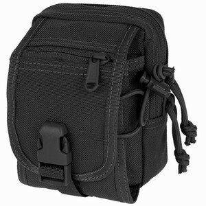 楽天アウトドア＆輸入雑貨 レプマートMAXPEDITION ユーティリティポーチ M-1 Waistpack 0307B ブラック マックスペディション ウエストパック ウエストポーチ アウトドア サバゲー ミリタリー メンズ Black ミリタリーポーチ 軍用ポーチ サバゲーポーチ