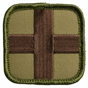 MIL-SPEC MONKEY ミリタリーパッチMEDIC ベルクロ付き [ マルチカム / 2インチ ] MSM ミルスペックモン..