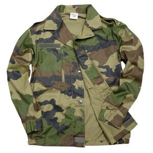 フランス軍放出品 F2 コンバットジャケット CCE迷彩 2ポケット [ 88C / 良い ] French Army F-2 Combat Jacket BDUジャケット 戦闘用ジャケット 戦闘服 軍服 コンバットユニフォーム バトルジャケット バトルユニフォーム 迷彩服 迷彩ジャケット ミリタリーサープラス