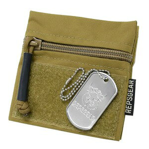 REPSGEAR キャンディーマイクロポーチ 小型 ベルクロ装着 PTOT16 [ コヨーテブラウン ] レプズギア Candy Micro Pouch ユーティリティポーチ ミリタリーポーチ 軍用ポーチ サバゲーポーチ ベルクロポーチ 汎用ポーチ マルチポーチ ギアポーチ アクセサリーポーチ