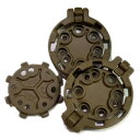 BLACKHAWK ホルスターパーツ Quick Disconnect クイック ディスコネクト システム [ 430950(オスx1・メスx2) / コヨーテ...