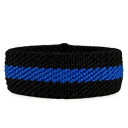 Rothco 喪章 Thin Blue Line Mourning Band 警察バッジ用 ブルーラ ...