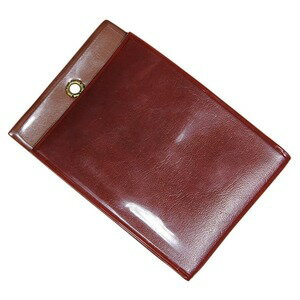 ドイツ軍放出品 カードケース 3ポケット 折りたたみ式 ストラップホール付き [ ブラウン ] 東ドイツ軍 ..