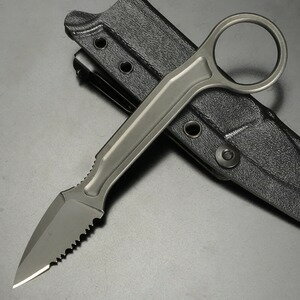 BASTINELLI KNIVES アウトドアナイフ SPADE フィクスドブレード 波刃 BAS223S バスティネリ 刃物 キャンプナイフ 渓流ナイフ 固定刃 カランビットスタイルナイフ 護身用ナイフ 波刃ユーティリティナイフ Kydexシース付き イタリア製高品質ナイフ ミリタリー アウトドア