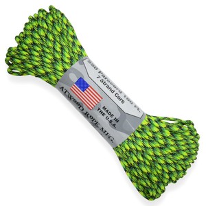 ATWOOD ROPE 550パラコード タイプ3 ゲッコー アトウッドロープ ARM 商用 Gecko ロープ パラシュートコ..