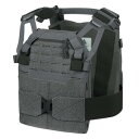 DIRECT ACTION プレートキャリア SPITFIRE MK II シャドーグレー / Mサイズ ダイレクトアクション PC-SPT2-CD5 スピットファイア マーク2 PLATE CARRIER ボディアーマー プレキャリ プレートキャリアー 防弾プレートキャリア ポーランド製 特殊部隊 LE ポリス POLICE