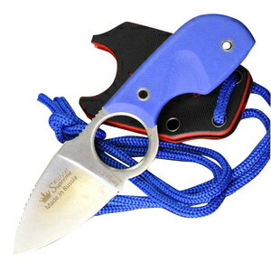 Kizlyar ネックナイフ ロシア製 アミーゴZ AUS-8 サテン KK0096 Supreme Amigo 渓流釣り 魚釣り フィッシングナイフ キャンプナイフ アウトドアナイフ ハンティングナイフ サバイバルナイフ シースナイフ