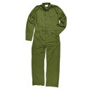 イギリス軍放出品 カバーオール 空軍 ODグリーン [ 180/108 / 可 ] British AF Olive Work Coveralls 作業服 つなぎ ジャンプスーツ 飛行服 ツナギ 煙管服 円管服 円環服 えんかん服 ミリタリーサープラス ミリタリーグッズ