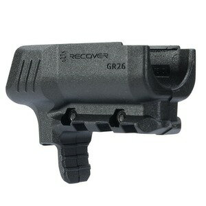 RECOVER TACTICAL アンダーレール Glock 26用 レールアダプター GR26-01 リカバータクティカ グロック 拡張パーツ アンダーレイル 20mmレール 20mmレイル ピカティニーレール ピカティニーレイル ウィーバーレール ウィーバーレイル ガンパーツ カスタムパーツ
