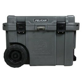 PELICAN クーラーボックス 45QW ELITE キャスター付き ダークグレー ペリカン ハードケース 保冷 レジャー 運動会 海水浴 スポーツ キャンプ アウトドア オートキャンプ 釣り 防水ケース プラスチックケース 防水ボックス