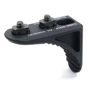 True North Concepts ハンドストップ GripStop シングル M-LOK対応 アルミ製 [ ブラック / ロング ] トゥルーノースコンセプツ グリップストップ M-LOK用 フォアグリップ ライフルグリップ 自動小銃グリップ 銃把 握把 フロントグリップ バーティカルグリップ