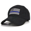 ロスコ Rothco キャップ U.S. Flag Low Profile Cap シンブルーライン 星条旗 [ ブラック ] ロスコ アメリカ エンブレム 帽子 野球帽 タクティカル サバイバル アウトドア ミリタリー ベースボールキャップ ミリタリーキャップ メンズ 通販 販売 軍用帽