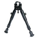 LEAPERS UTG バイポッド TL-BP18S-A バレルマウント リーパーズ Clamp-on クランプオン BIPOD バイポット 2脚 銃架 モノポッド サバゲー ミリタリー