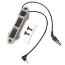 WADSN リモートスイッチ TAPS デュアルファンクション Surefire/PEQ対応プラグ 20mmレール/M-Lok対応 WD07072 [ デザート...