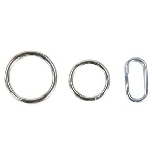 TEC リングセット スプリット SRK002 24個入り Accessories テックアクセサリー キーリング スプリットリング 丸カン 丸環 まるかん マルカン レザークラフト資材 レザークラフト材料 二重カン 二重環 ラウンドカン Oリング オーリング O環 Oカン 円形 O型 二重リング