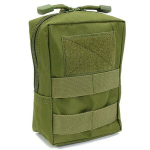 ユーティリティポーチ MOLLE対応 ナイロン1000D [ オリーブドラブ ] ミリタリーポーチ 軍用ポーチ サバゲーポーチのサムネイル