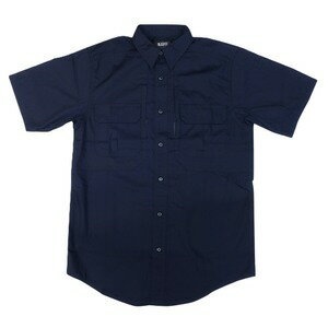 5.11 Tactical 半袖シャツ Pro Short Sleeve Shirt テフロン撥水加工 71175 [ Sサイズ / ダークネイビ..