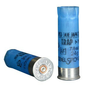 【中古】ノーベルスポーツ 空薬きょう 12ゲージ TRAP ブルー [ 2個セット ] ショットガン 使用済 薬きょう やっきょう ショットシェル 散弾 12番 12G