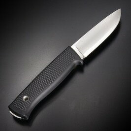 FALLKNIVEN アウトドアナイフ F1 フルタング 左利き用シース付 [ シルバー ] ファルクニーベン シースナイフ 軍用 キャンプ 狩猟 スウェーデン軍 VG-10 刃物 キャンプナイフ 渓流ナイフ