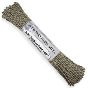 ATWOOD ROPE タクティカルコード 30m ACU アトウッドロープ 紐 ロープ 靴ひも 靴紐 ナイロンコード ひ..
