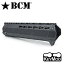 BCM ハンドガード PKMR ミッドレングス KeyMod M4/AR15用 [ ブラック ] 米国製 Bravo Company Manufacturing ブラボーカンパニーMFG アメリカ製 Made in USA Mid Length キーモッド M16 カスタムパーツ 交換用ハンドガード 滑り止め加工 ステッピング加工 スリム