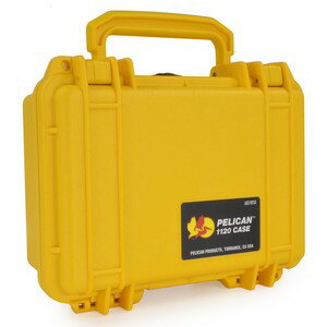 PELICAN 防水ケース 1120 [ イエロー ] プラスチックケース 防水ボックス 大きい ビッグサイズ ジャンボサイズ でかい メガサイズ ウルトラサイズ 超大型 超特大 ヘビーサイズ 大容量 防水容器 耐水ケース 防水BOX レジャー アウトドア キャンプ