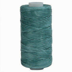 ワックスコード 蝋引き紐 50m レザークラフト用 [ ライトブルー ] 蝋引き糸 ロウ引き ハンドメイド 手芸 手作り ハンドクラフト 革細工 革工芸 皮革工芸 レザー細工 レザー工芸 レザークラフト用品 クラフト工具 クラフト道具 クラフト器具 クラフト用具 パーツ 部品