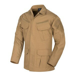 HELIKON-TEX ジャケット SFU NEXT SHIRT ポリコットンリップストップ BL-SFN-PR [ コヨーテ / レギュラー/Mサイズ ] ヘリコンテックス SFUネクストシャツ BDUジャケット 戦闘用ジャケット 戦闘服 軍服 コンバットユニフォーム バトルジャケット バトルユニフォーム