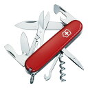 VICTORINOX マルチツール Climber携行に便利なコンパクトサイズの多機能ツールマルチツールの原点となるモデルでもある、ビクトリノックスの代表的なシリーズ Climber(クライマー)。折りたたんだ状態で91mmのコンパクトなボディに14機能を詰め込んだ万能マルチツールです。大小ブレード(刃)など、トラベルに必要な機能を備えたモデル。特に定評のあるハサミは右利き、左利きでもOKとなっており、爪もカット可能です。素材には耐衝撃プラスチックともいわれるABS樹脂の上から、さらにツルツルとした手触りと美しい光沢が特徴的なセリドール樹脂で加工された仕様。いざという時にとても役に立つ便利なアイテムです。※製品の仕様、外観はメーカーより予告なく変更されますので、気になる点や、詳細はメールで別途お問合わせください。PC・モニタの環境で色が実物と多少異なる場合があります。布製品などは個体差があり、寸法に誤差が多少ありますので、ご了承くださいませ。アーミーナイフの詳細こちらは「VICTORINOX アーミーナイフ クライマー [ レッド ]」のご購入ページです。クローズ時サイズ約91×27×18mm重量約82gブレード材ステンレスハンドル材ABS樹脂／セリドール樹脂機能ラージブレード（大刃）スモールブレード（小刃）コルク抜きカン切りマイナスドライバー（小）せん抜きマイナスドライバーワイヤーストリッパーリーマー（穴あけ）キーリングピンセット（毛抜き）ツースピックはさみマルチフック他のバリエーションはこちら[ カモフラージュ ][ シルバーテック ][ ブラック ][ レッド ]ビクトリノックス アーミーナイフは、1884年にスイスの鍛冶職人、カール・エルズナーによって創業。カールは試行錯誤の末、オリジナルの多機能なナイフを完成させ、その後、1891年にスイス陸軍に納入した、アーミーナイフが高い評価をうけ、スイス陸軍に採用されました。[ビクトリノックス/Victorinox/スイス]ビクトリノックスの商品一覧[1329][d01310296038413290000][00VIC] ビクトリノックス Climber ツールナイフ マルチツール 十徳ナイフ キャンピングナイフ 万能ナイフ ミリタリー アウトドア 防災 軍用ナイフ 万能ツール狩猟・アウトドア ＞ ナイフ ＞ マルチツール ＞ アーミーナイフ取り扱いブランド ＞ 《ハ》取扱いブランド ＞ ビクトリノックス[VICTORINOX]狩猟・アウトドア [ナイフ/マルチツール/アーミーナイフ]こちらは「VICTORINOX アーミーナイフ クライマー [ レッド ]」のご購入ページです。【VICTORINOX アーミーナイフ クライマー [ レッド ]】マルチツールの原点となるモデルでもある、ビクトリノックスの代表的なシリーズ Climber(クライマー)。折りたたんだ状態で91mmのコンパクトなボディに14機能を詰め込んだ万能マルチツールです。大小ブレード(刃)など、トラベルに必要な機能を備えたモデル。特に定評のあるハサミは右利き、左利きでもOKとなっており、爪もカット可能です。素材には耐衝撃プラスチックともいわれるABS樹脂の上から、さらにツルツルとした手触りと美しい光沢が特徴的なセリドール樹脂で加工された仕様。いざという時にとても役に立つ便利なアイテムです。狩猟・アウトドア ＞ ナイフ ＞ マルチツール ＞ アーミーナイフ取り扱いブランド ＞ 《ハ》取扱いブランド ＞ ビクトリノックスVICTORINOX アーミーナイフ 1.4703 トラベラー PD希望の方は、注文時に必ず、「メール便」を選択してください。このバナーのある商品は、注文時選択した場合のみ、送料250円(税込)で発送可能※マーク無し商品と同梱の場合770円(税込)※保証無しのメール便、または定形外郵便で発送（発送方法は選べません）支払い方法に代金引換はお選びいただけません。入金確認後、1週間以内の発送となります。「あす楽」及び「配達指定日」の対応できません。→→→詳しくはこちらを必ずご確認ください。&nbsp;