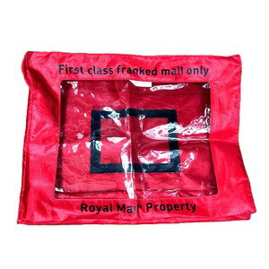 【中古】 レターバッグ 郵便袋 ロイヤルメール社払下げ品 First Class レッド [ 可 ] 英国 RoyalMail ..