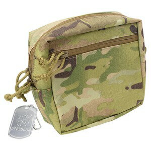 REPSGEAR 中型ユーティリティポーチ GPモデル MOLLE対応 PT-P053 [ マルチカム ] ミリタリーポーチ 軍用ポーチ サバゲーポーチ 汎用ポ..