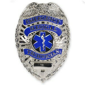 Rothco EMTバッジ 1927 デラックス 盾型バッジ シールド型バッジ ポリスバッジ ポリスバッチ 警察グッズ ポリスグッズ シールドバッジ シールドタ...