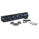 MIDWEST INDUSTRIES ハンドガード One Piece Free Float M16/AR-15対応 M-LOKレール MI-CRM [ 9.5...