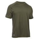 半袖Tシャツ Under-Armour メンズ夏にぴったりな吸汗速乾性にすぐれたTシャツポリエステル特有のサラリとした肌触りのアンダーアーマーの半袖Tシャツ ルーズ。サラりとして手触りがよく柔らかい生地で、吸汗速乾性に優れ、汗をかいても瞬時に汗を外へ発散します。汗のにおいの元となる菌の増殖を防止する抗菌防臭機能にも優れているため快適さを保ちます。裏表とも襟元から脇にかけて縫製ラインが入っており、右の裾部分に「UNDER AMOUR TACTICAL」の文字とIDを書けるようにしたタグ付き。汗をかいてもすぐ乾くので、夏シーズンに着るTシャツとして最適です。※製品の仕様、外観はメーカーより予告なく変更されますので、気になる点や、詳細はメールで別途お問合わせください。PC・モニタの環境で色が実物と多少異なる場合があります。布製品などは個体差があり、寸法に誤差が多少ありますので、ご了承くださいませ。Tシャツの詳細こちらは「UNDER ARMOUR 半袖Tシャツ 1005684 ルーズテック [ マリーンODグリーン / Mサイズ ]」のご購入ページです。素材:ポリエステル100％SサイズMサイズLサイズ着丈約69cm約70cm約71cm身幅約52cm約55cm約58cm肩幅約52cm約55cm約58cm袖丈約16cm約17cm約18cm他のバリエーションはこちら[ タン / Lサイズ ][ タン / Sサイズ ][ タン / Mサイズ ][ ブラック / Mサイズ ][ ブラック / Lサイズ ][ ブラック / Sサイズ ][ マリーンODグリーン / Lサイズ ][ マリーンODグリーン / Mサイズ ][ マリーンODグリーン / Sサイズ ]アンダーアーマーは、メリーランド大学のアメリカンフットボール選手だった、ケビン・プランクによって創業されたスポーツウェアのブランドです。体に密着し、汗をすばやく吸収、外部へ発散し、身体を常にドライで快適に保つウェア、ヒートギアシリーズや、汗をすばやく吸収、外部へ発散するとともに、体温による暖気で身体を包み込む、コールドギアシリーズなど優れた機能を持ったウェアなど、人間のセカンドスキン（第二の皮膚）となるような、特徴的なスポーツウェアを開発、販売してきました。高機能なアスリート向けの製品を数多く扱い、さらに軍向けのタクティカルウェアなども販売しています。[アンダーアーマー/UA/UNDER_ARMOUR/メンズ]アンダーアーマーの商品一覧[1222][d00010919043112181222][000UA] UnderAmour LOOSE ミリタリーシャツ 半袖シャツ アーミーシャツ アサルトシャツ TDUシャツ 軍服 戦闘服 BDUサバゲー装備 ＞ サバゲーウェア ＞ ミリタリーシャツ ＞ 半袖シャツ ＞ 半袖Tシャツ取り扱いブランド ＞ 《ア》取扱いブランド ＞ アンダーアーマー[半袖Tシャツ]サバゲー装備 [サバゲーウェア/ミリタリーシャツ/半袖シャツ/半袖Tシャツ]こちらは「UNDER ARMOUR 半袖Tシャツ 1005684 ルーズテック [ マリーンODグリーン / Mサイズ ]」のご購入ページです。【UNDER ARMOUR 半袖Tシャツ 1005684 ルーズテック [ マリーンODグリーン / Mサイズ ]】ポリエステル特有のサラリとした肌触りのアンダーアーマーの半袖Tシャツ ルーズ。サラりとして手触りがよく柔らかい生地で、吸汗速乾性に優れ、汗をかいても瞬時に汗を外へ発散します。汗のにおいの元となる菌の増殖を防止する抗菌防臭機能にも優れているため快適さを保ちます。裏表とも襟元から脇にかけて縫製ラインが入っており、右の裾部分に「UNDER AMOUR TACTICAL」の文字とIDを書けるようにしたタグ付き。汗をかいてもすぐ乾くので、夏シーズンに着るTシャツとして最適です。サバゲー装備 ＞ サバゲーウェア ＞ ミリタリーシャツ ＞ 半袖シャツ ＞ 半袖Tシャツ取り扱いブランド ＞ 《ア》取扱いブランド ＞ アンダーアーマーCONDOR 半袖Tシャツ MAXFORT ロゴマーク 101076ロスコ Tシャツ 半袖 コットン100%希望の方は、注文時に必ず、「メール便」を選択してください。このバナーのある商品は、注文時選択した場合のみ、送料250円(税込)で発送可能※マーク無し商品と同梱の場合770円(税込)※保証無しのメール便、または定形外郵便で発送（発送方法は選べません）支払い方法に代金引換はお選びいただけません。入金確認後、1週間以内の発送となります。「あす楽」及び「配達指定日」の対応できません。→→→詳しくはこちらを必ずご確認ください。&nbsp;